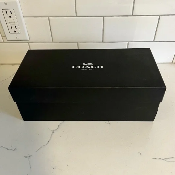 Coach Odette Black Leather Slip-on Casual Women’s Loafer Flat Shoes Size 9.5 - Picture 10 of 10